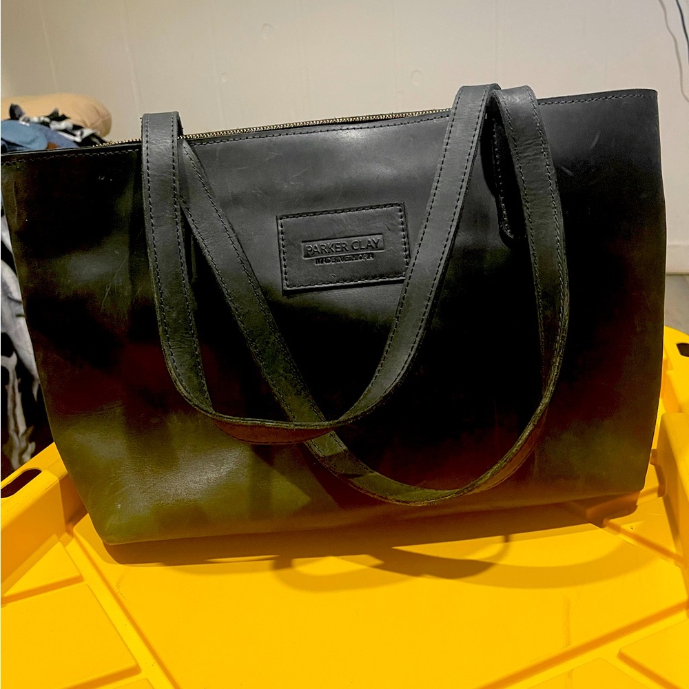 Parker Clay Eden Carryall Tote Bag, Black